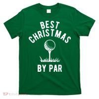 Best Christmas By Par Golf T-Shirt thumb 0