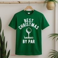 Best Christmas By Par Golf T-Shirt thumb 2