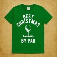 Best Christmas By Par Golf T-Shirt thumb 5