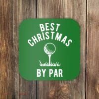 Best Christmas By Par Golf Coaster thumb 0