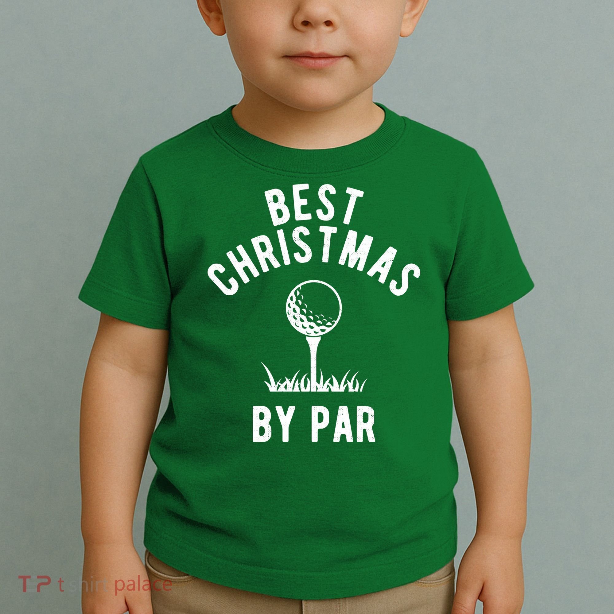Best Christmas By Par Golf Toddler T-Shirt