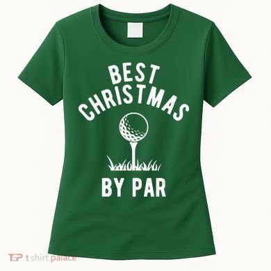 Best Christmas By Par Golf Women's T-Shirt