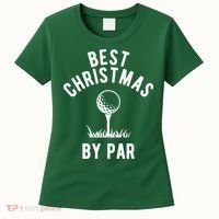 Best Christmas By Par Golf Women's T-Shirt thumb 0