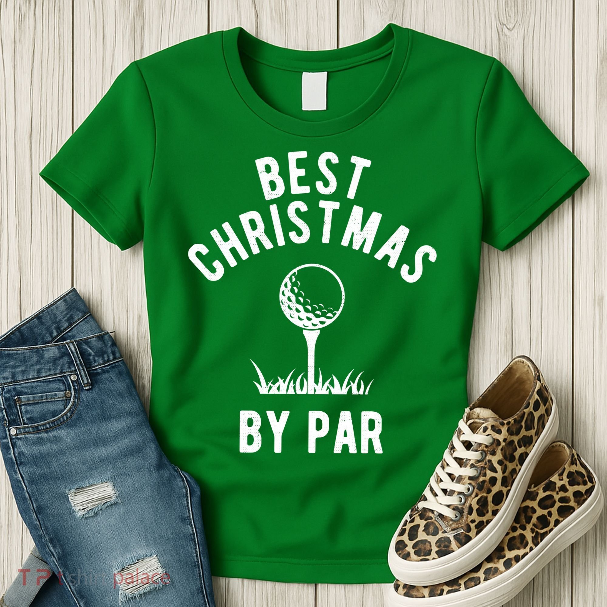 Best Christmas By Par Golf Women's T-Shirt