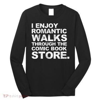 Best Comic Book Design Comic Book Lovers Long Sleeve Shirt