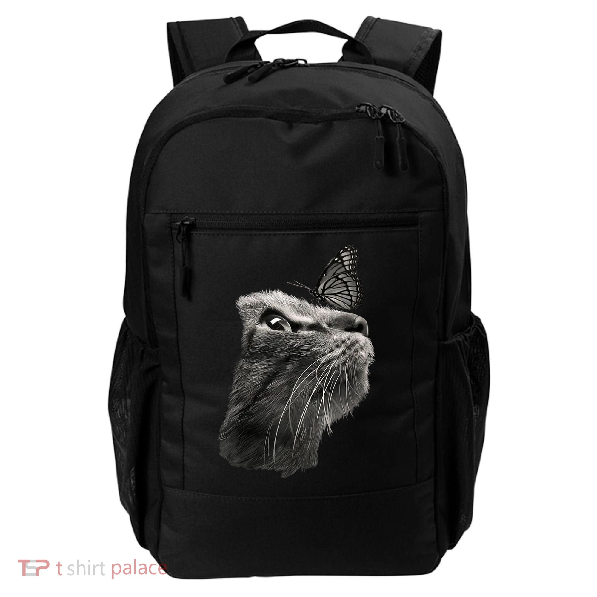 Butterfly & Cat Butterflies Gifts Backpack