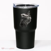 Butterfly & Cat Butterflies Gifts Tumbler thumb 0