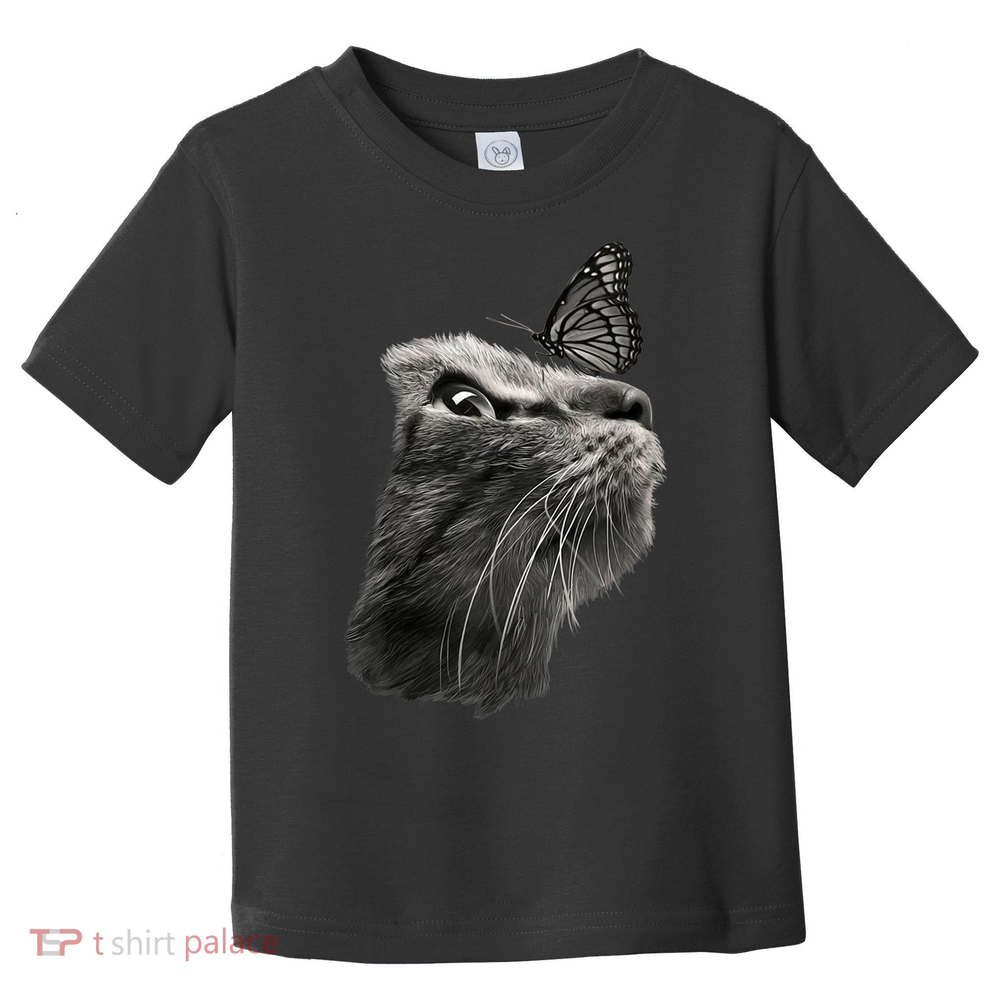 Butterfly & Cat Butterflies Gifts Toddler T-Shirt