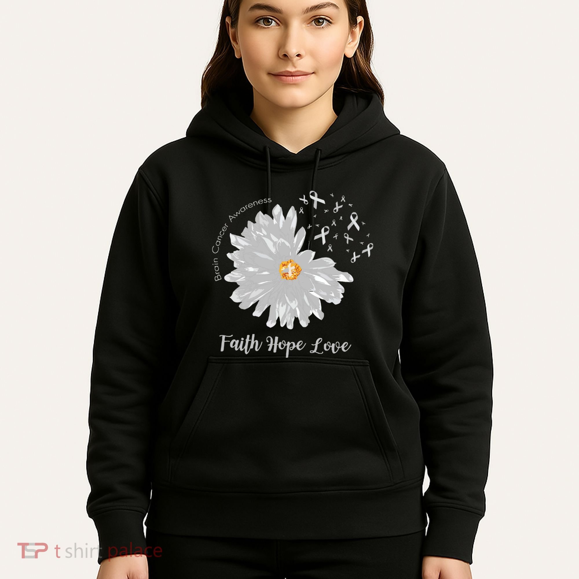 Brain Cancer Brain Cancer Awareness Hoodie