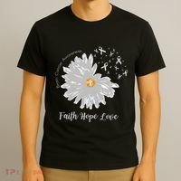 Brain Cancer Brain Cancer Awareness T-Shirt thumb 3