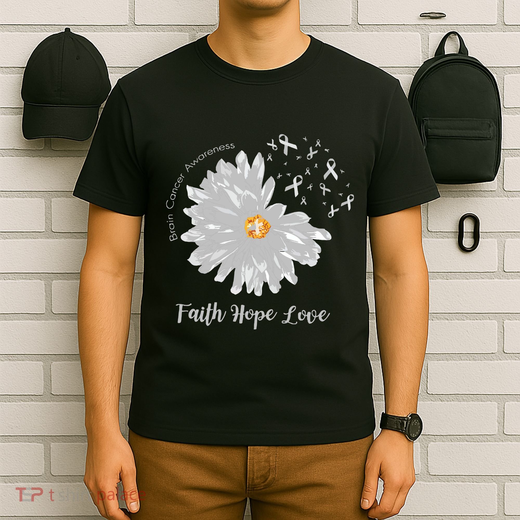 Brain Cancer Brain Cancer Awareness T-Shirt