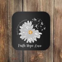 Brain Cancer Brain Cancer Awareness Coaster thumb 0