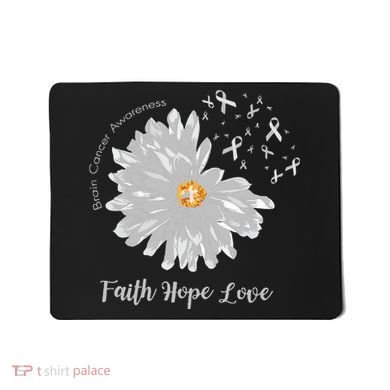 Brain Cancer Brain Cancer Awareness Mousepad