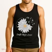 Brain Cancer Brain Cancer Awareness Tank Top thumb 3