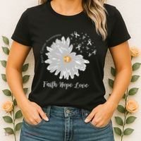 Brain Cancer Brain Cancer Awareness Women's T-Shirt thumb 2