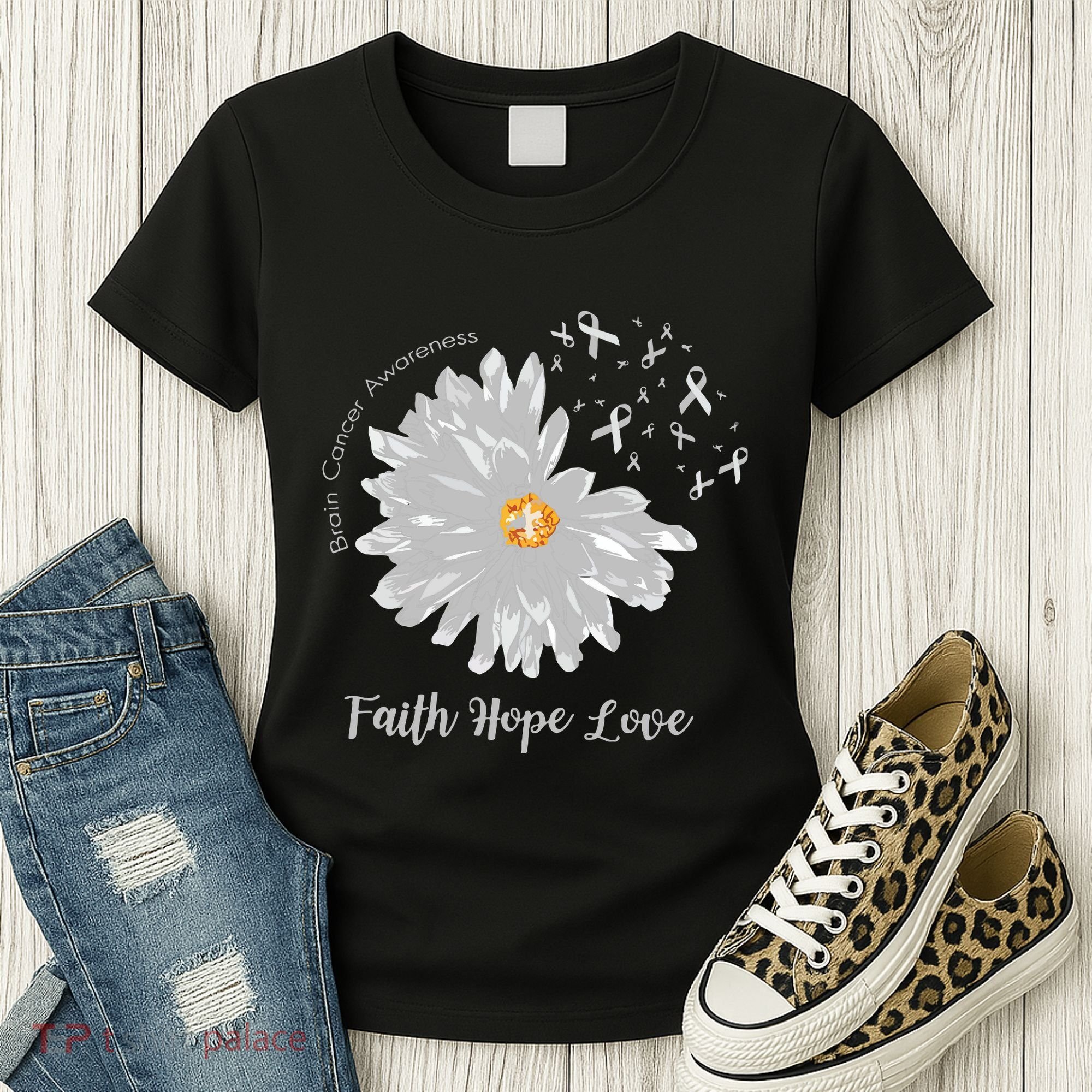 Brain Cancer Brain Cancer Awareness Women's T-Shirt
