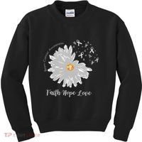 Brain Cancer Brain Cancer Awareness Kids Sweatshirt thumb 0