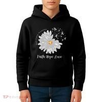 Brain Cancer Brain Cancer Awareness Kids Hoodie thumb 4
