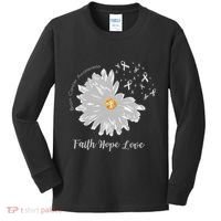 Brain Cancer Brain Cancer Awareness Kids Long Sleeve Shirt thumb 0