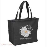 Brain Cancer Brain Cancer Awareness Tote Bag thumb 2