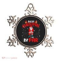 Best Christmas By Par Ugly Christmas Golf Santa Claus Ornament thumb 0