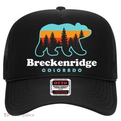 Breckenridge Colorado Bear Mountains Trees Hat