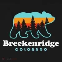Breckenridge Colorado Bear Mountains Trees Women's T-Shirt thumb 6