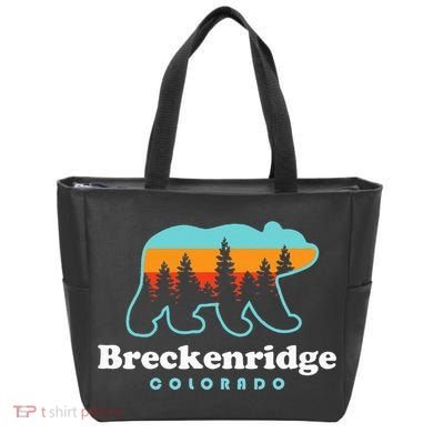 Breckenridge Colorado Bear Mountains Trees Tote Bag