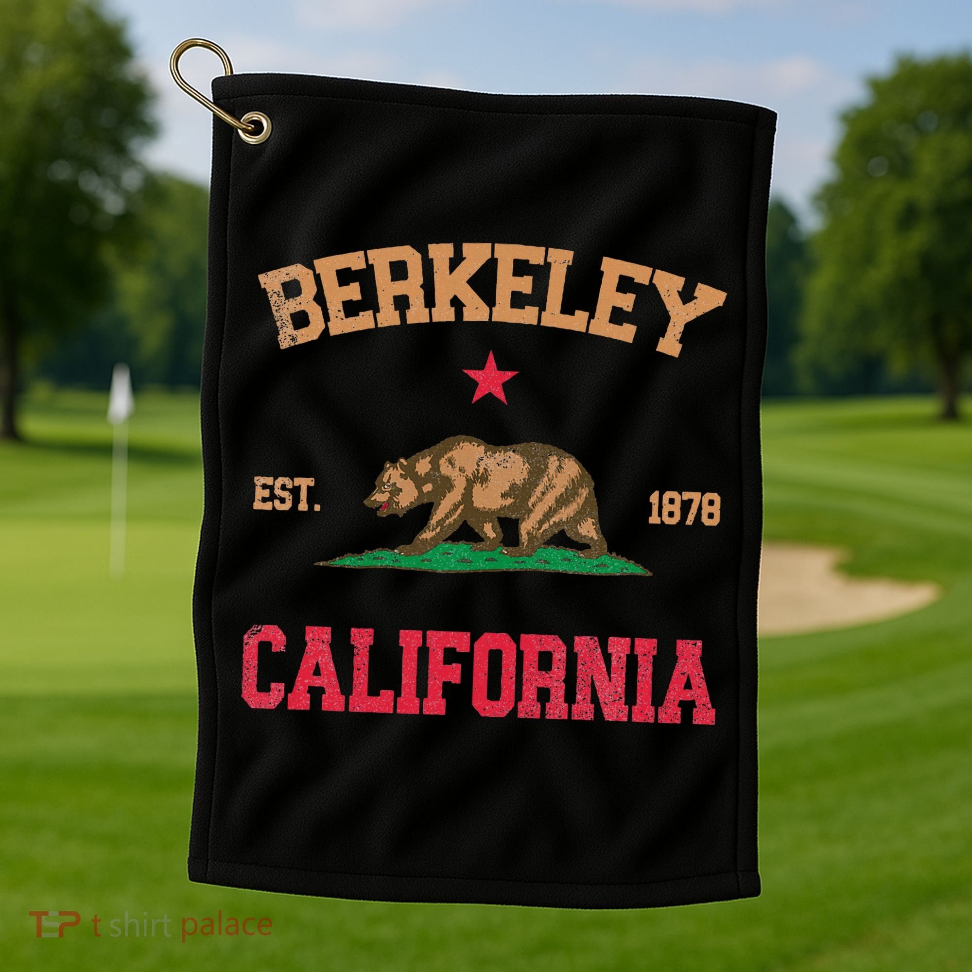 Berkeley California Golf Towel