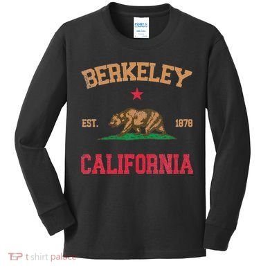 Berkeley California Kids Long Sleeve Shirt