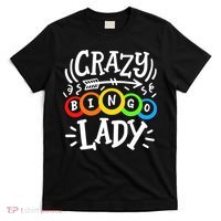 Bingo Crazy Bingo Lady T-Shirt thumb 0