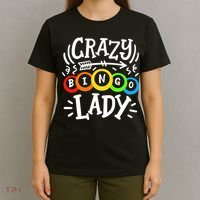 Bingo Crazy Bingo Lady T-Shirt thumb 4