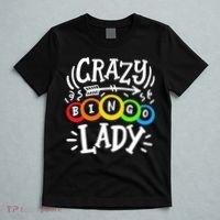 Bingo Crazy Bingo Lady T-Shirt thumb 5