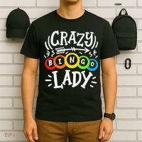Bingo Crazy Bingo Lady T-Shirt thumb 6