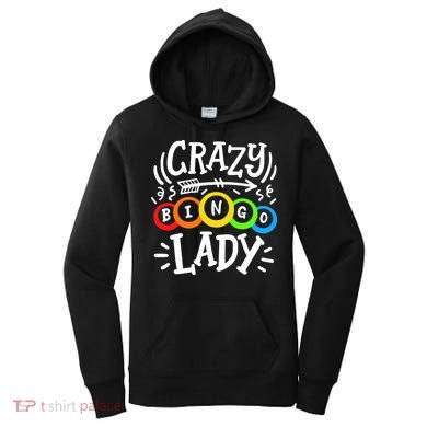 Bingo Crazy Bingo Lady Women's Hoodie