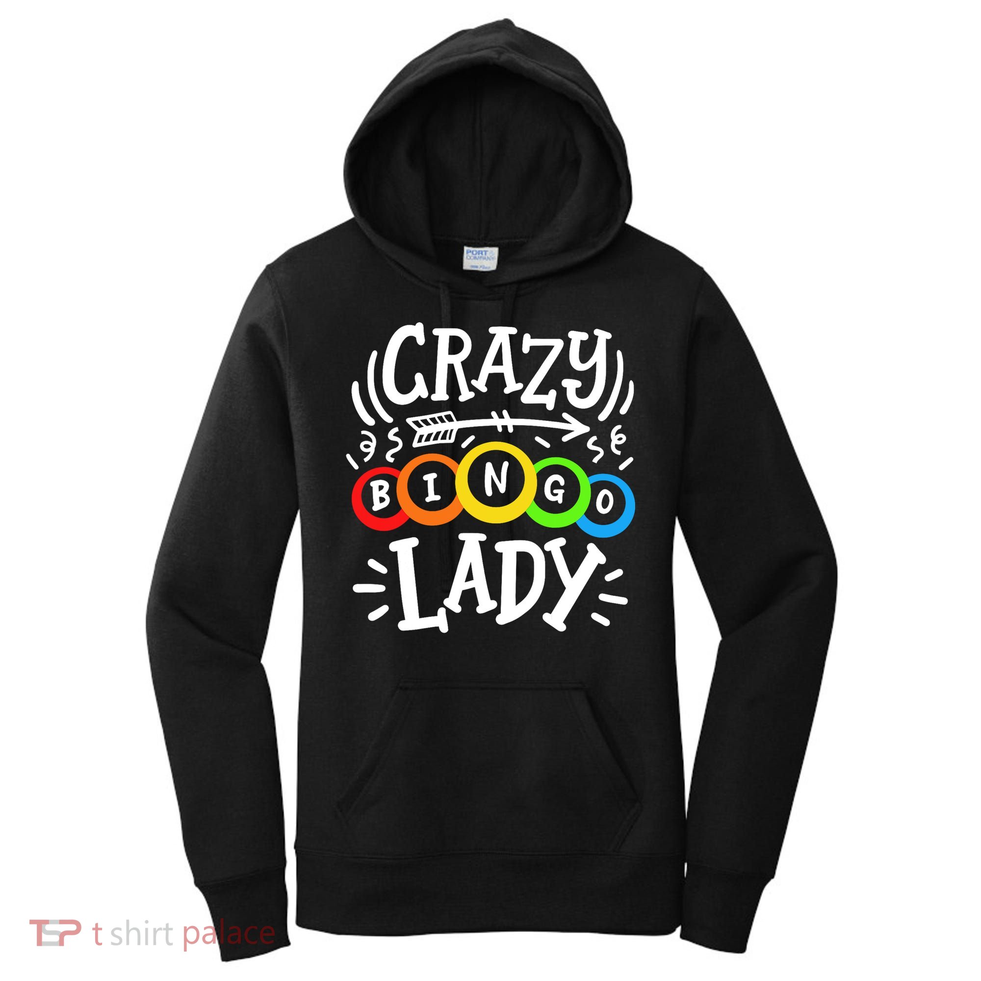 Bingo Crazy Bingo Lady Women's Hoodie