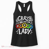 Bingo Crazy Bingo Lady Women's Tank Top thumb 0