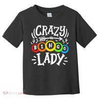 Bingo Crazy Bingo Lady Toddler T-Shirt thumb 0