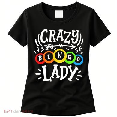 Bingo Crazy Bingo Lady Women's T-Shirt