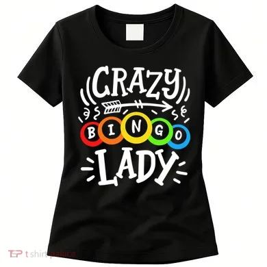Bingo Crazy Bingo Lady Women's T-Shirt