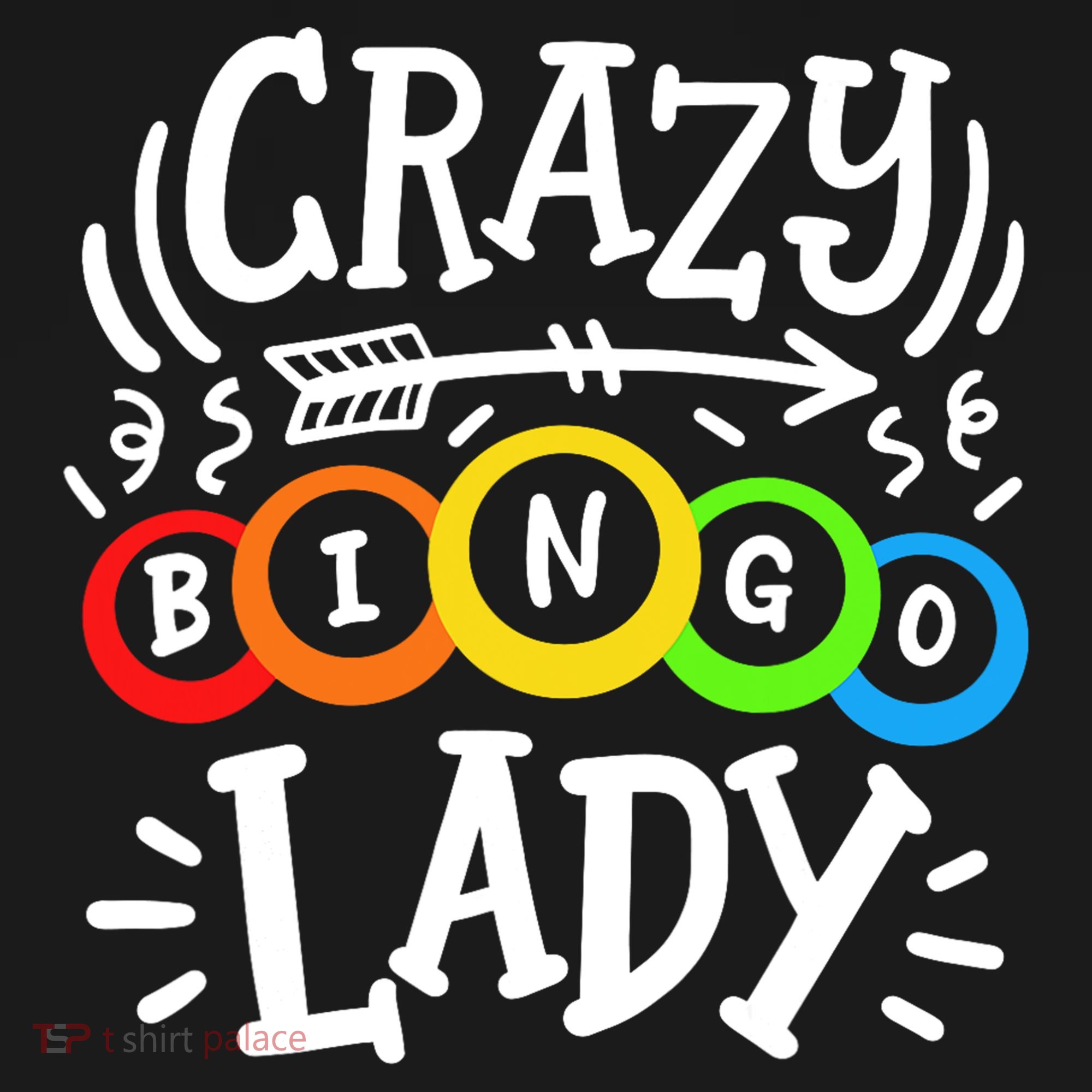 Bingo Crazy Bingo Lady Tote Bag
