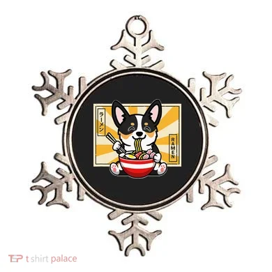 Black Corgi Ornament