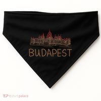 Budapest City USA-Made Doggie Bandana thumb 0