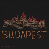 Budapest City USA-Made Doggie Bandana thumb 2