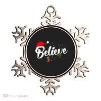 Believe Christmas Ornament thumb 0
