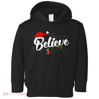 Believe Christmas Toddler Hoodie
