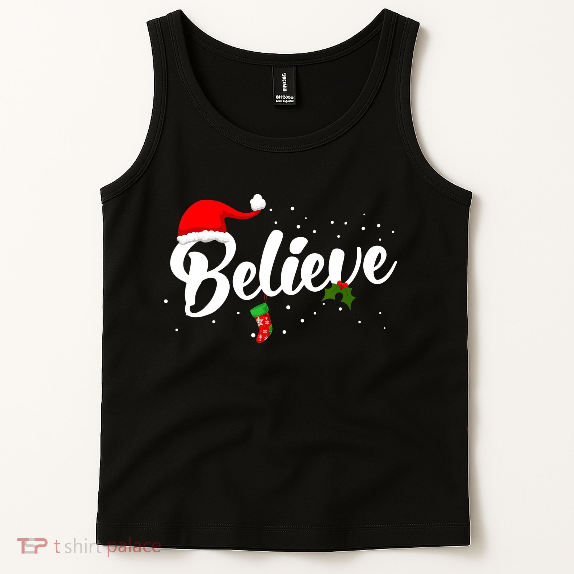 Believe Christmas Tank Top