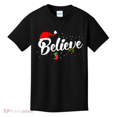 Believe Christmas Kids T-Shirt