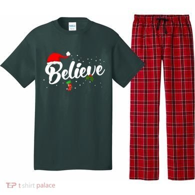 Believe Christmas Pajama Set