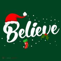 Believe Christmas Visor thumb 3